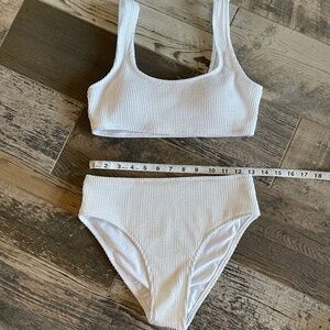 White bikini